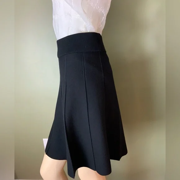 Ann Taylor black mini skirt size xs - Picture 3 of 6